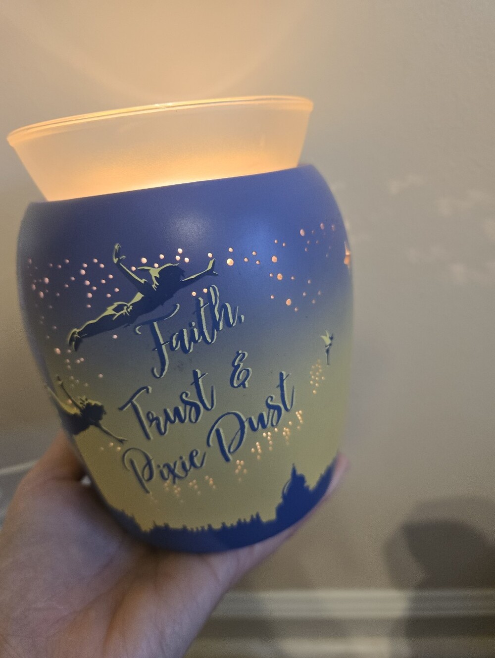 SCENTSY DISNEY PETER PAN PIXIE DUST TINKER BELL ELECTRICAL WAX WARMER - Picture 3 of 6